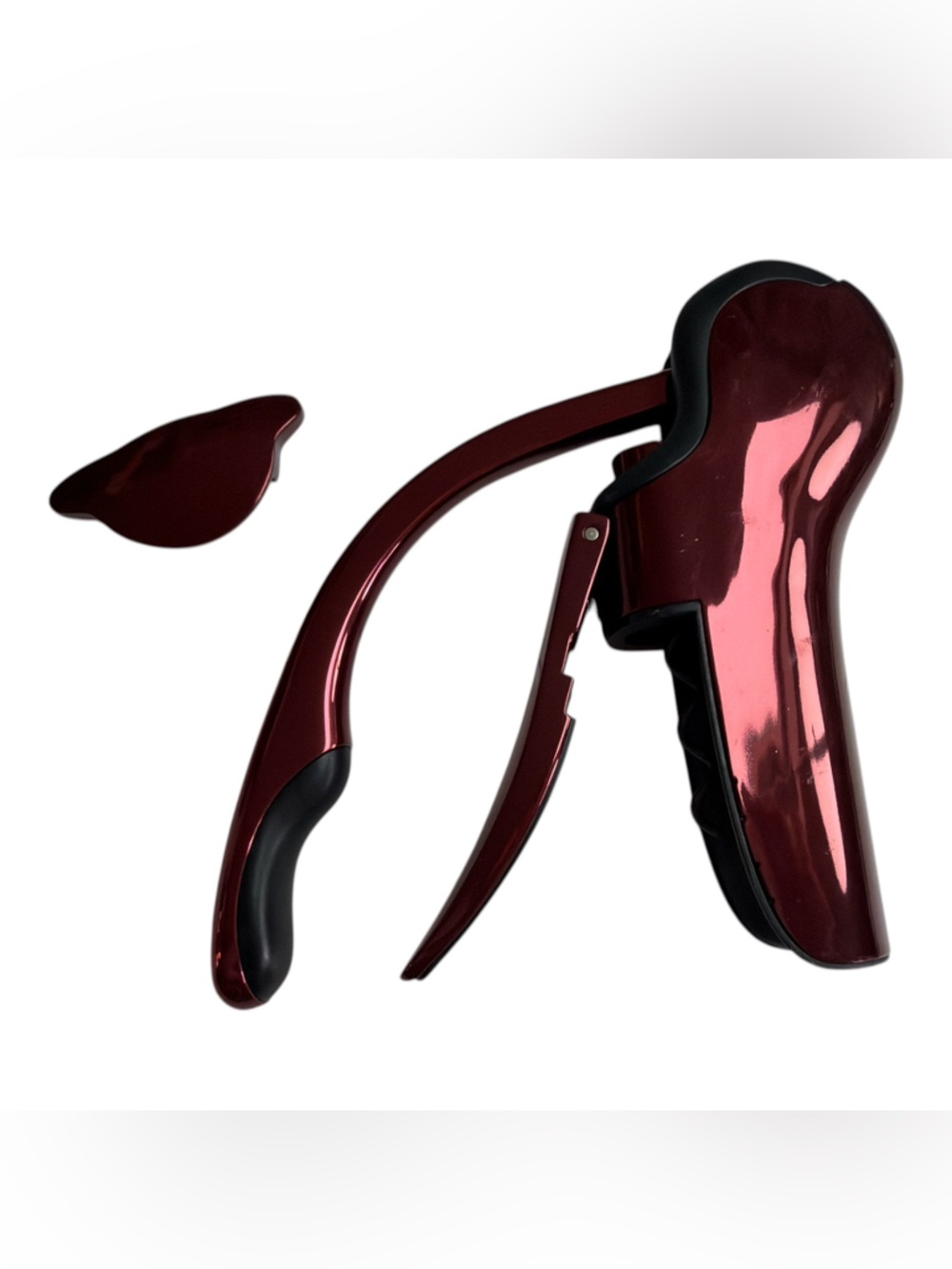 Brookstone Navy and White Connoisseur's Compact Wine Opener Packaging